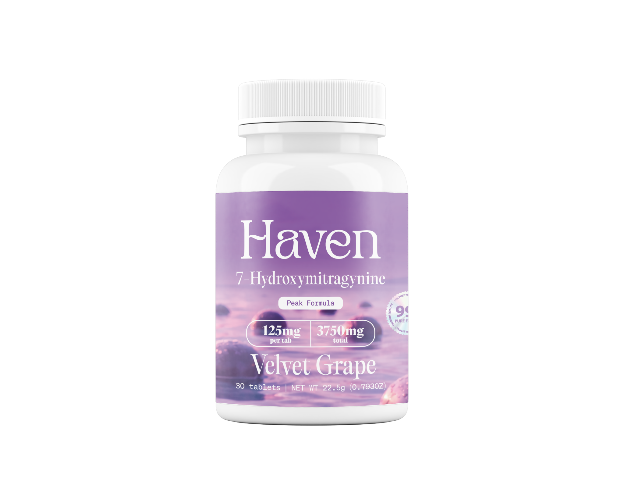 Haven Peak · 125mg Velvet Grape