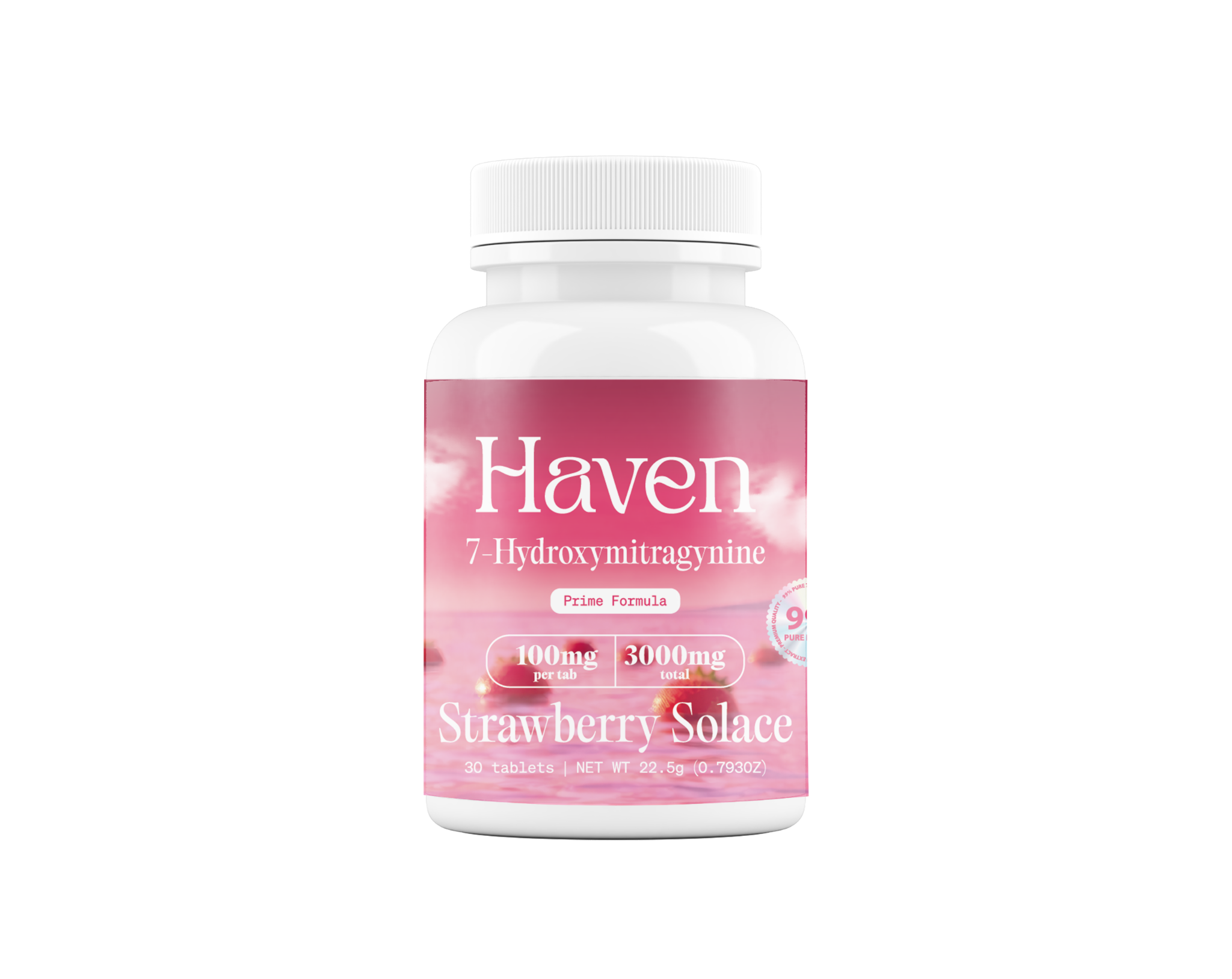 Haven Prime · 100mg Strawberry Solace